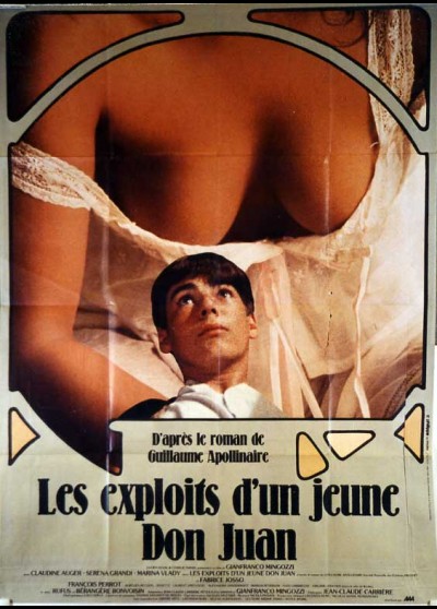 affiche du film EXPLOITS D'UN JEUNE DON JUAN (LES)