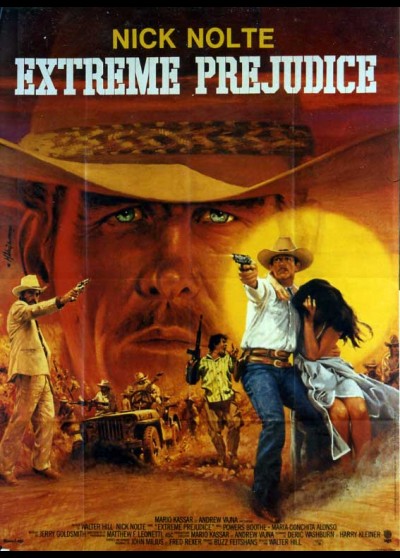 affiche du film EXTREME PREJUDICE