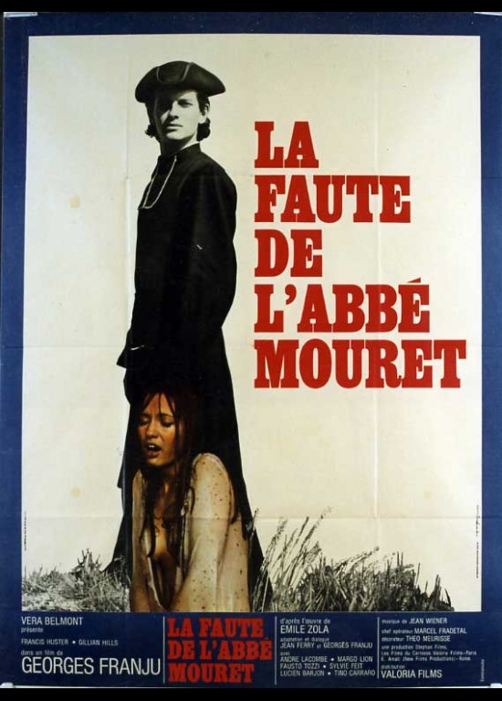 Poster Faute De L Abbe Mouret La Georges Franju Cinesud Movie Posters