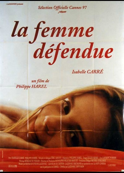 FEMME DEFENDUE (LA) movie poster