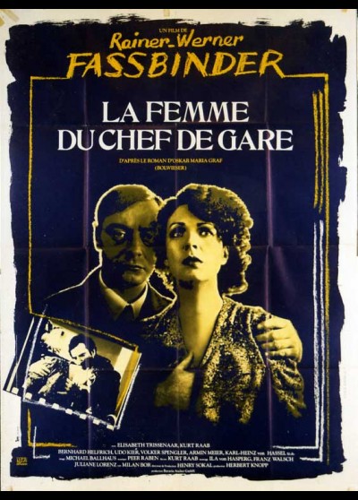 affiche du film FEMME DU CHEF DE GARE (LA)