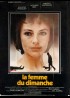 affiche du film FEMME DU DIMANCHE (LA)