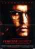 affiche du film FENETRE SECRETE