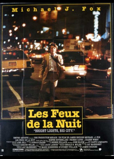 affiche du film FEUX DE LA NUIT