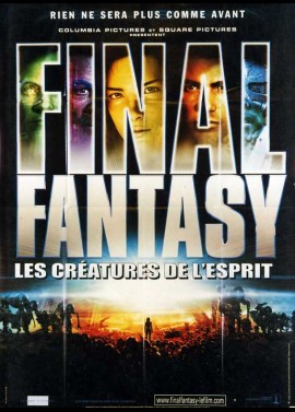 FINAL FANTASY THE SPIRITS WITHIN movie poster