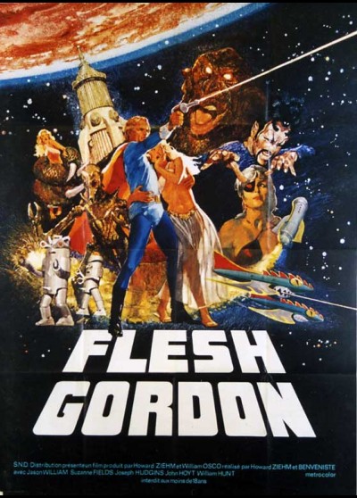 FLESH GORDON movie poster