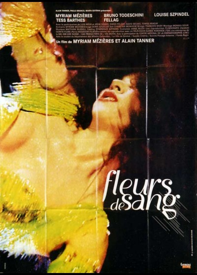 affiche du film FLEURS DE SANG