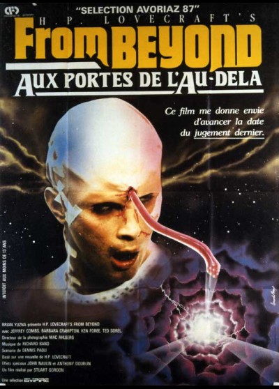 affiche du film FROM BEYOND AUX PORTES DE L'AU DELA