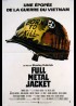 FULL METAL JACKET movie poster