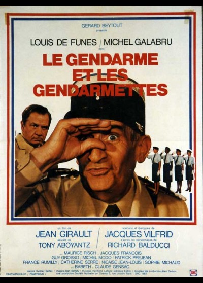 affiche du film GENDARME ET LES GENDARMETTES (LE)