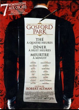 affiche du film GOSFORD PARK