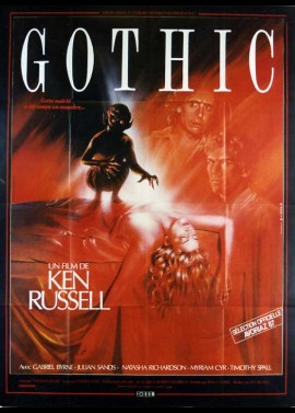 affiche du film GOTHIC