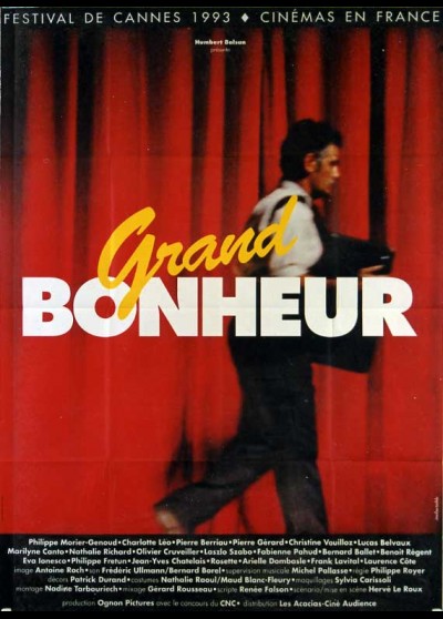 GRAND BONHEUR movie poster