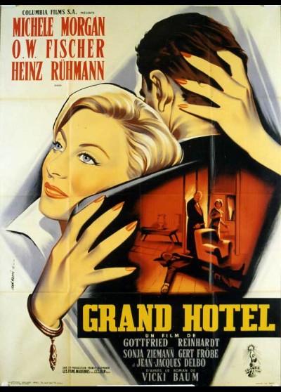 affiche du film GRAND HOTEL