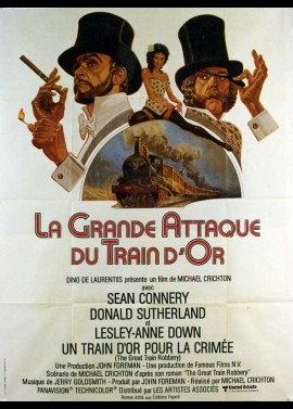 affiche du film GRANDE ATTAQUE DU TRAIN D'OR (LA)