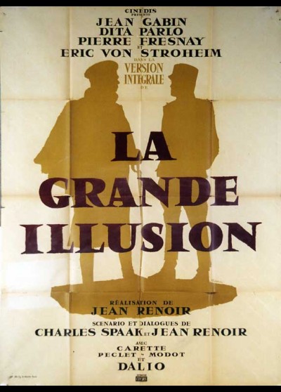 affiche du film GRANDE ILLUSION (LA)