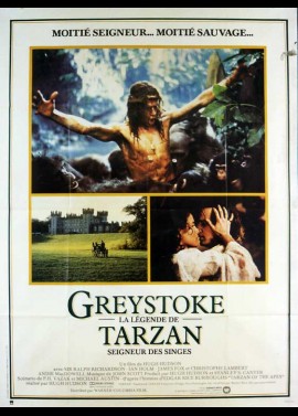 affiche du film GREYSTOKE LA LEGENDE DE TARZAN