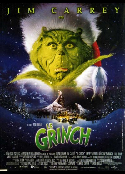 HOW THE GRINCH STOLE CHRISTMAS movie poster