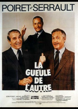 GUEULE DE L'AUTRE (LA) movie poster