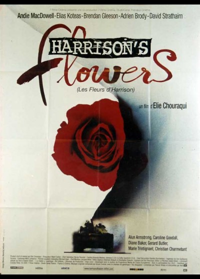 affiche du film HARRISON'S FLOWERS