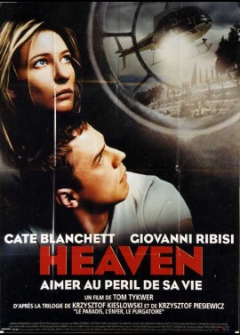 affiche du film HEAVEN AIMER AU PERIL DE SA VIE