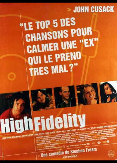 affiche du film HIGH FIDELITY