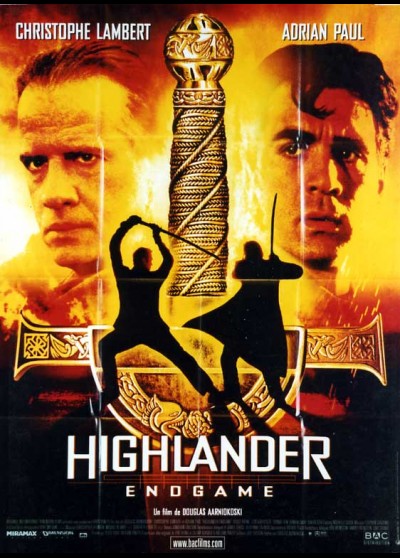 affiche du film HIGHLANDER ENDGAME