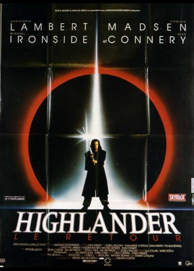 affiche du film HIGHLANDER LE RETOUR