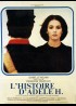 affiche du film HISTOIRE D'ADELE H (L')