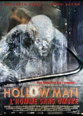 affiche du film HOLLOW MAN L'HOMME SANS OMBRE