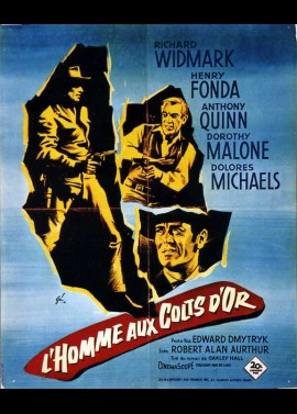 affiche du film HOMME AUX COLTS D'OR (L')