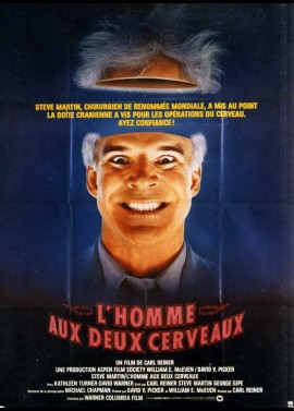 affiche du film HOMME AUX DEUX CERVEAUX (L')