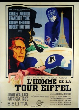 affiche du film HOMME DE LA TOUR EIFFEL (L')