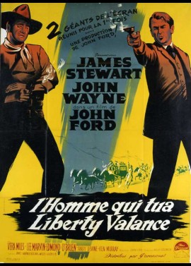 affiche du film HOMME QUI TUA LIBERTY VALANCE (L')