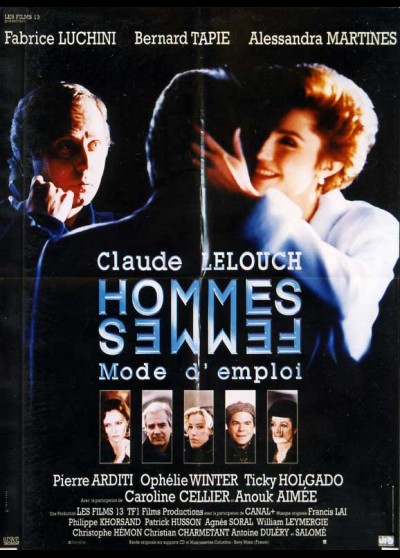 affiche du film HOMMES FEMMES MODE D'EMPLOI