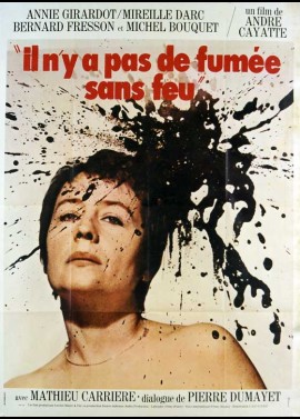 IL N'Y A PAS DE FUMEE SANS FEU movie poster