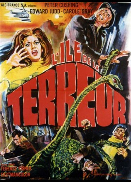 ISLAND OF TERROR movie poster