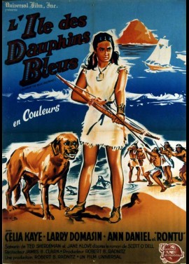 affiche du film ILE DES DAUPHINS BLEUS (L')