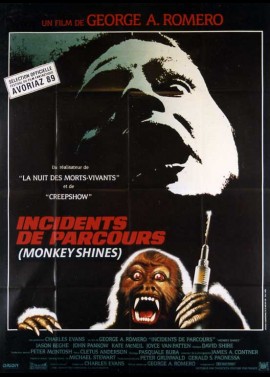 MONKEY SHINES movie poster