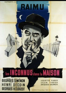 affiche du film INCONNUS DANS LA MAISON (LES)