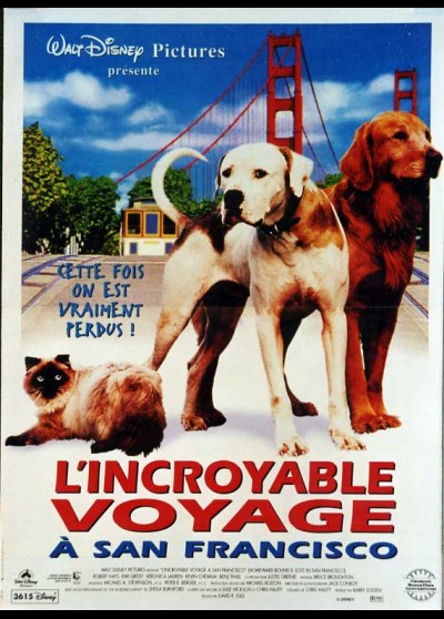 HOMEWARD BOUND 2 LOST IN SAN FRANCISCO movie poster