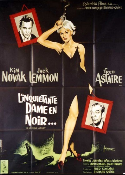 affiche du film INQUIETANTE DAME EN NOIR (L')