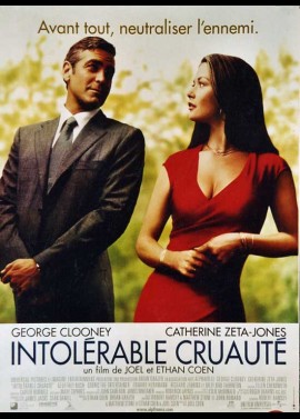 affiche du film INTOLERABLE CRUAUTE