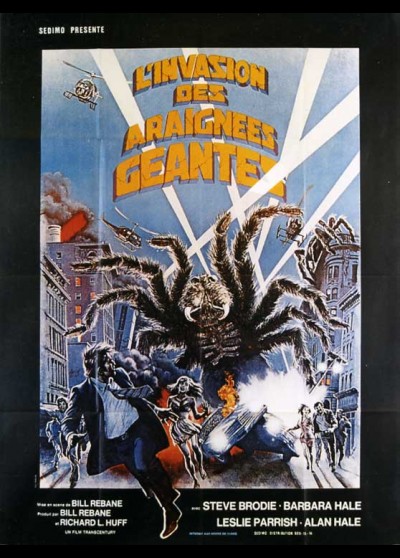 affiche du film INVASION DES ARAIGNEES GEANTES (L')