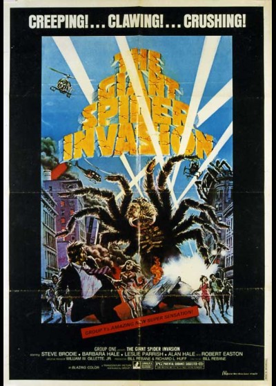 affiche du film INVASION DES ARAIGNEES GEANTES (L')