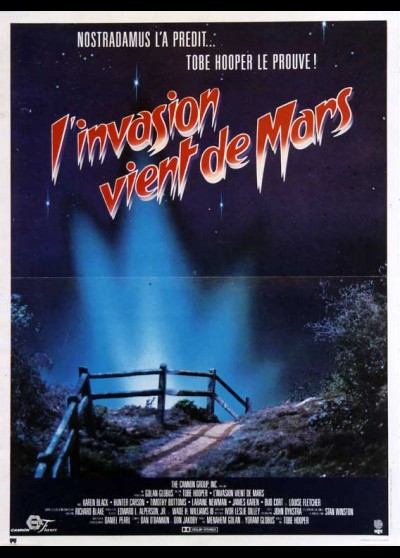 INVADERS FROM MARS movie poster