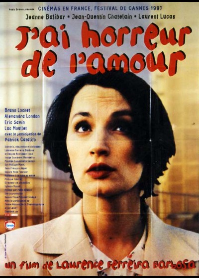 affiche du film J'AI HORREUR DE L'AMOUR