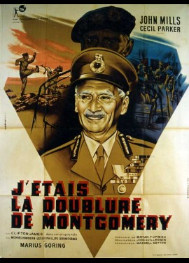 affiche du film J'ETAIS LA DOUBLURE DE MONTGOMERY