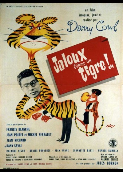 affiche du film JALOUX COMME UN TIGRE