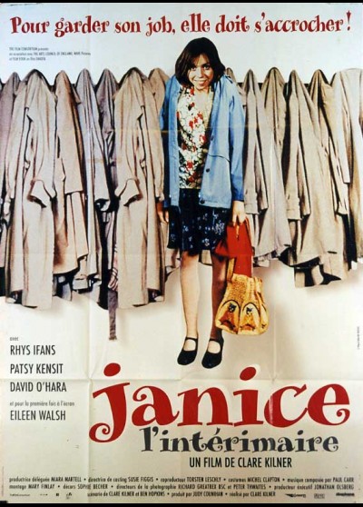 affiche du film JANICE L'INTERIMAIRE